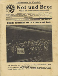 IAH Not und Brot Sept 1924 1