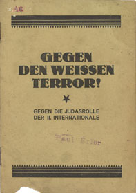 IRH Gegen den weißen Terror 1924