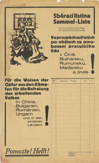 Sammelliste deutsch tschechisch mini